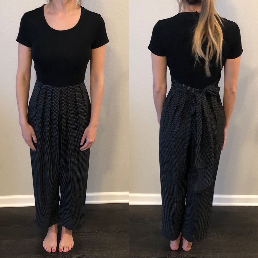 Vintage Polka Dot Jumpsuit